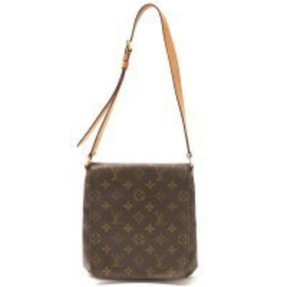 Louis Vuitton Shoulder Monogram Salsa Musette brown Bag Leather - Picture 1 of 7